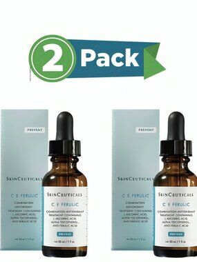 SkinCeuticals CE Ferulic 15% Vitamin C Serum 1 floz Anti Aging Face Treatment 2X